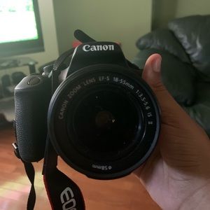 Canon Black EOS Rebel T5 Digital SLR Camera